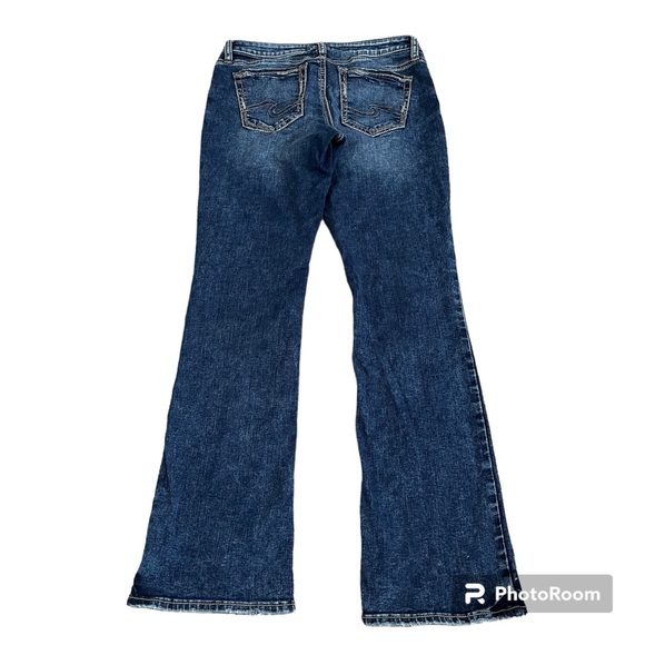 Silver Jeans Co. size W29/L31  Tuesday slim boot women’s faded blue Jean - Picture 12 of 12